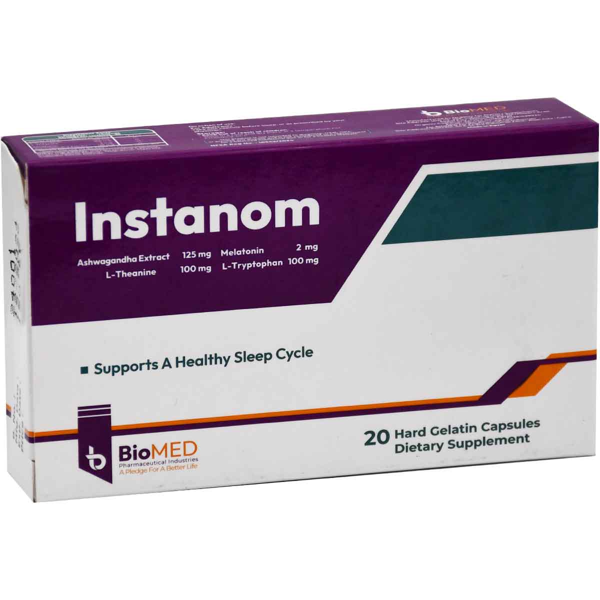 Instanom 20 Hard Gelatin Capsules image number 0