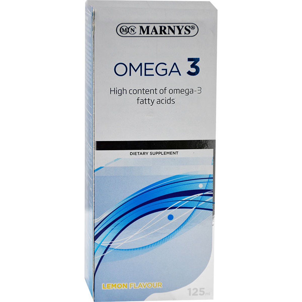 Marnys Omega3 Lemon Flavor 125ml Liquid image number 0