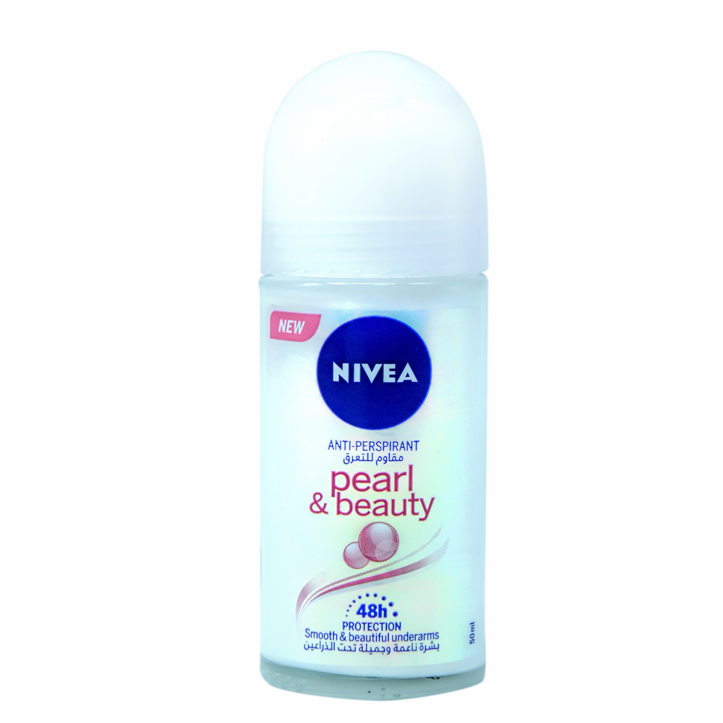 Nivea Pearl Beauty Deodorant Roll On for Women 50ml image number 0