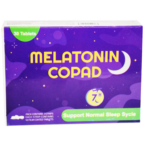 Melatonin Copad 30 Film Coated Tablet image number 0
