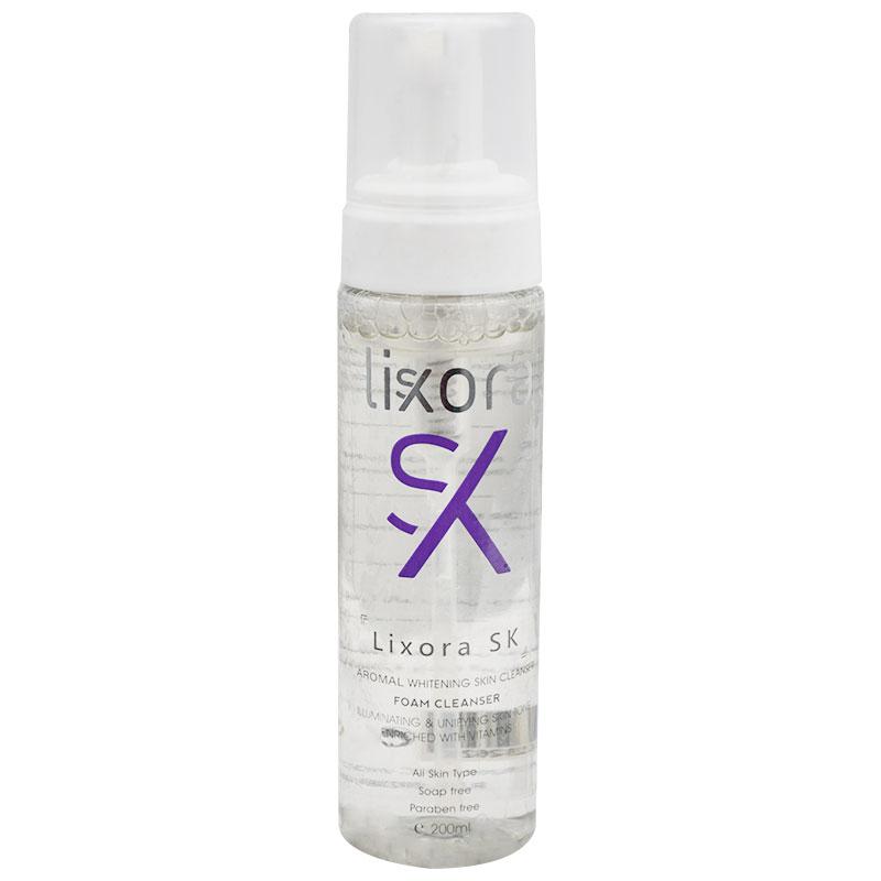 Lixora Sk Whitening Foam Cleanser 200ml image number 0