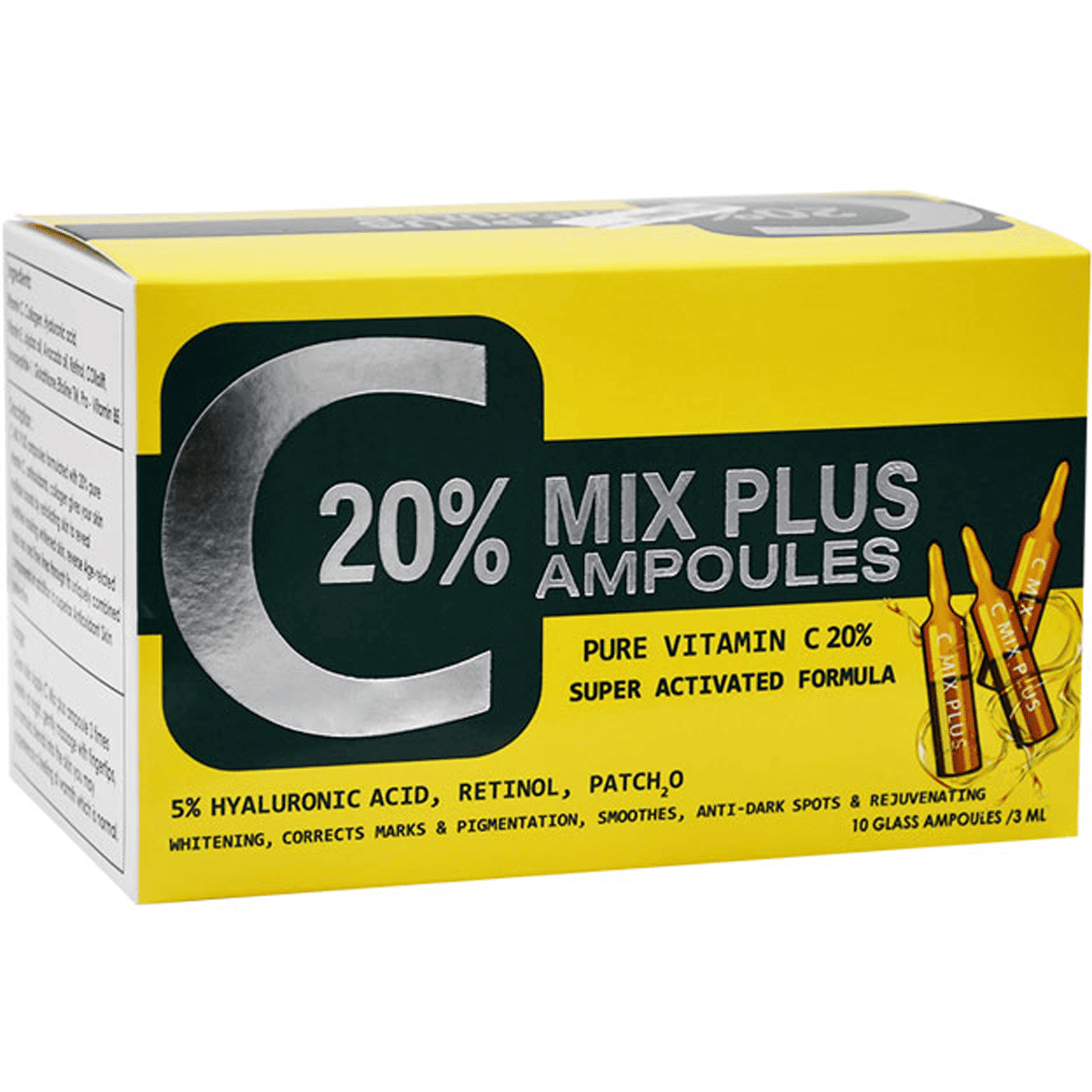 C Mix Plus Ampoules 20% Pure Vitamin C 10X3ml image number 0