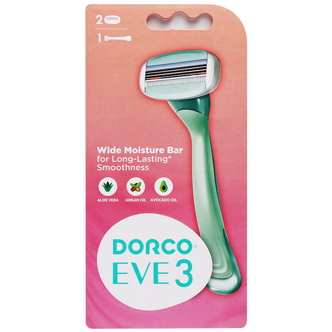 Dorco Eve 3 (Razor + 2 Blades) image number 0