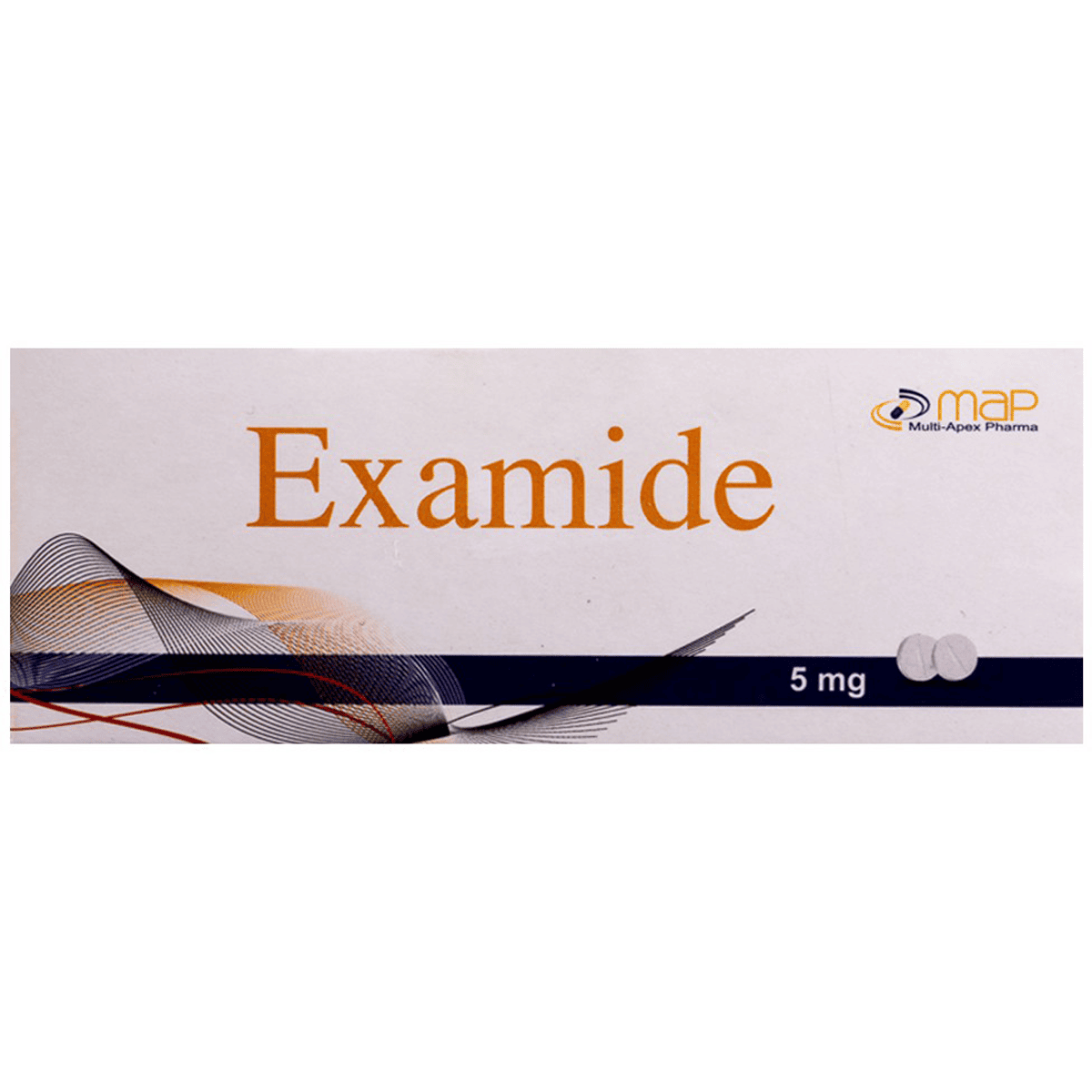 Examide 5mg 30 Tablets image number 0
