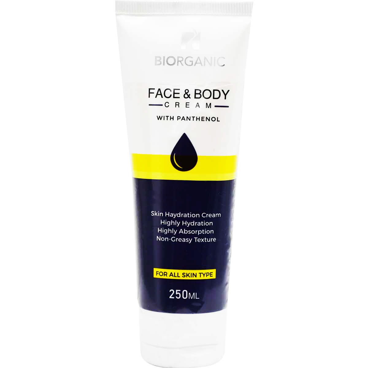 Biorganic Face and Body Panthenol Cream 250 ml image number 0