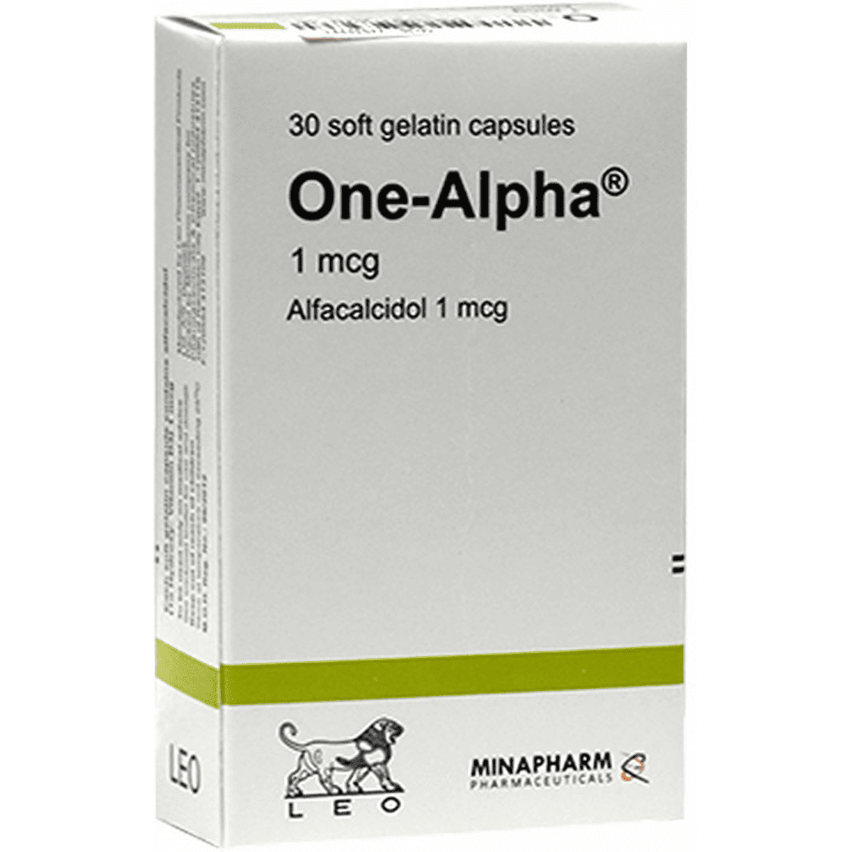 One Alpha 1mcg 30 Capsules image number 0