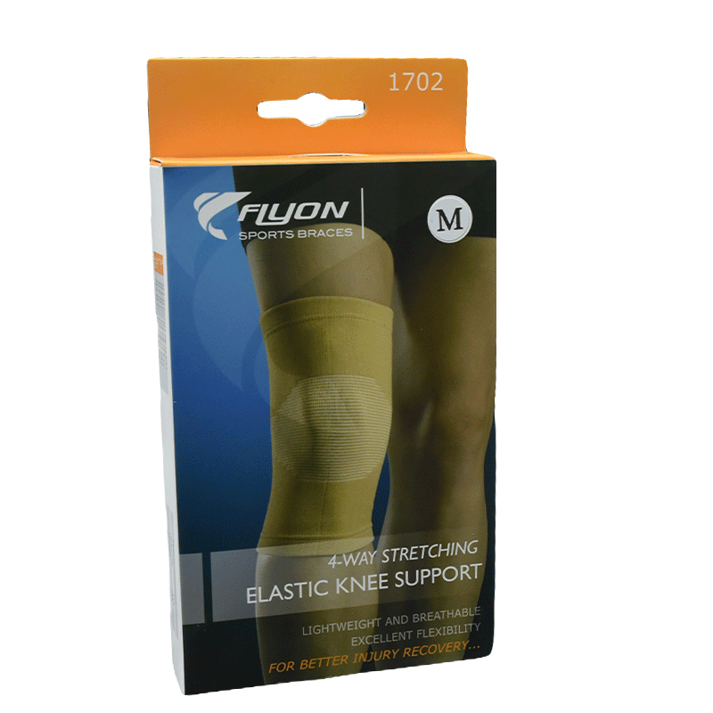 Flyon Elastic Knee Support (Medium) 1702 image number 0
