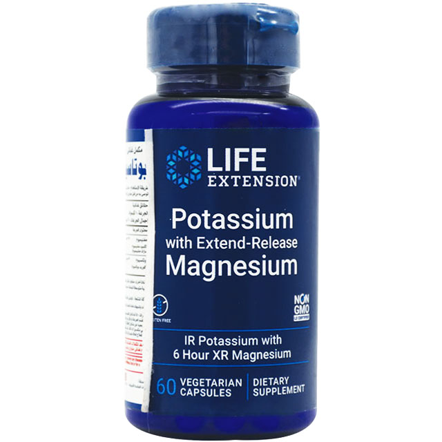 Life Extension Potassium With Extend Release Magnesium 60 Capsule image number 0