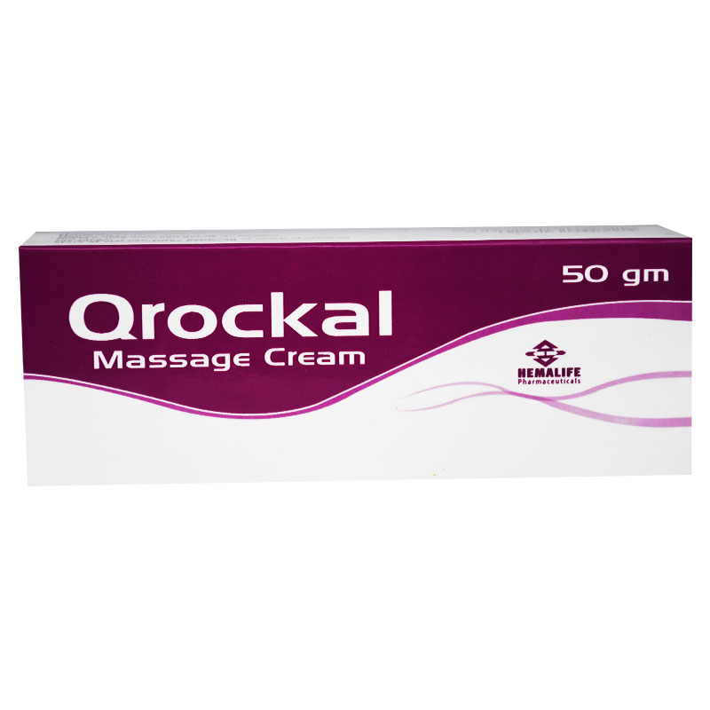 Qrockal Massage Cream 50gm image number 0