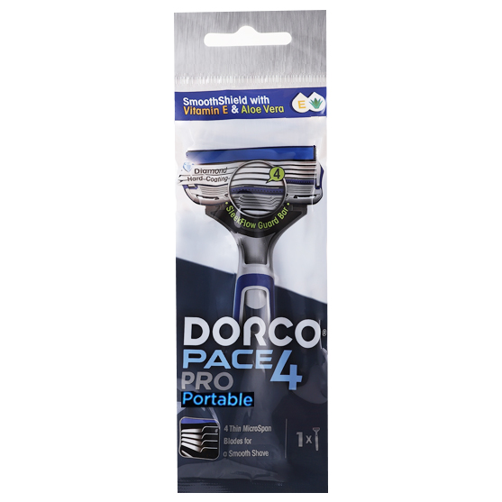 Dorco Pace 4 Pro Portable For Men 1 Piece image number 0