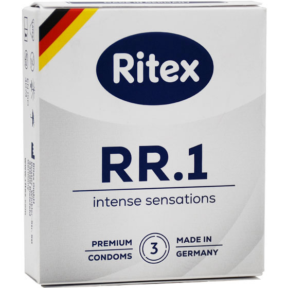 Ritex RR.1 Condoms 3 Pieces image number 0