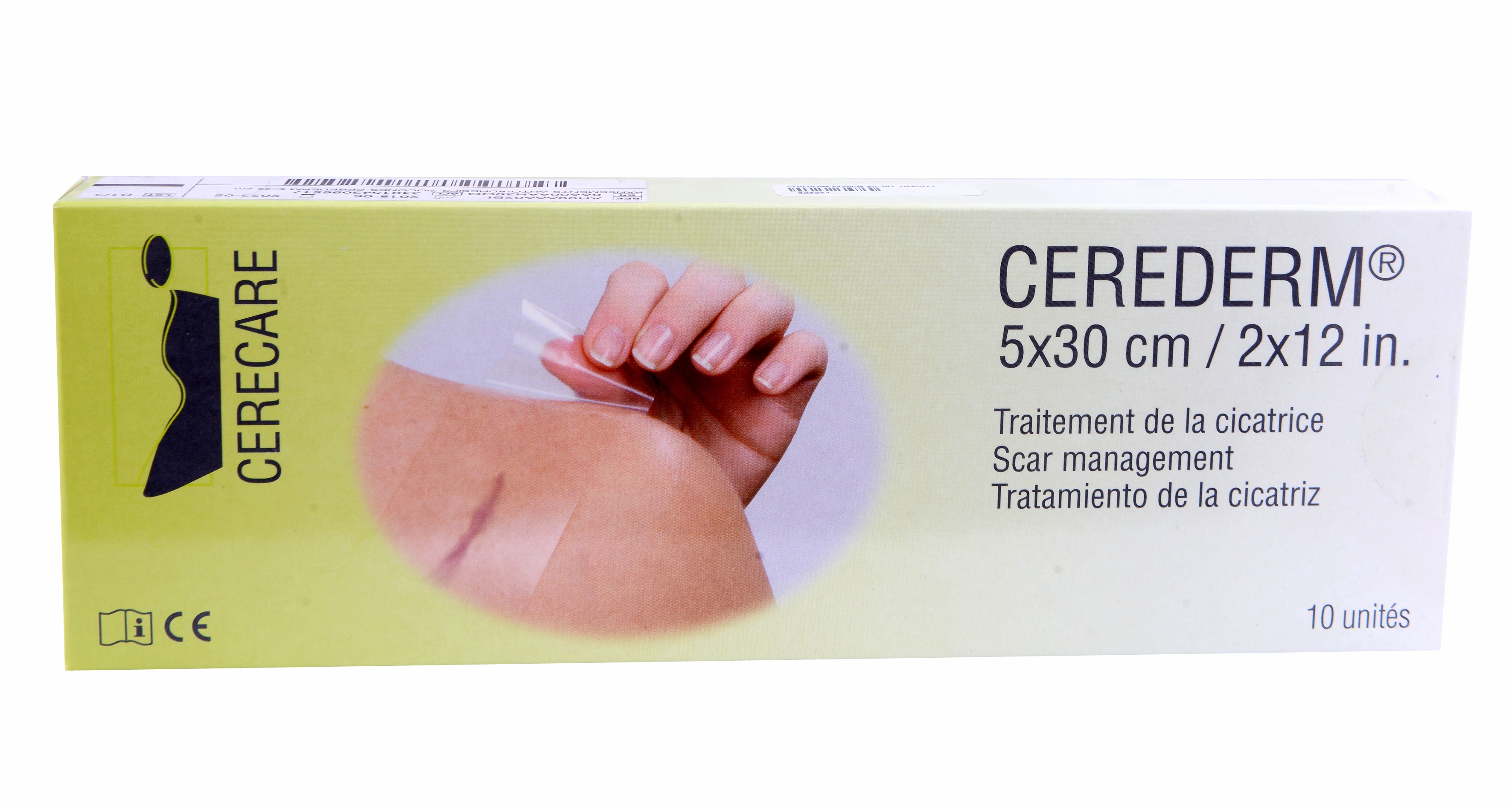 Cerederm 5X30Cm Silicon Gel 10Sheets image number 0