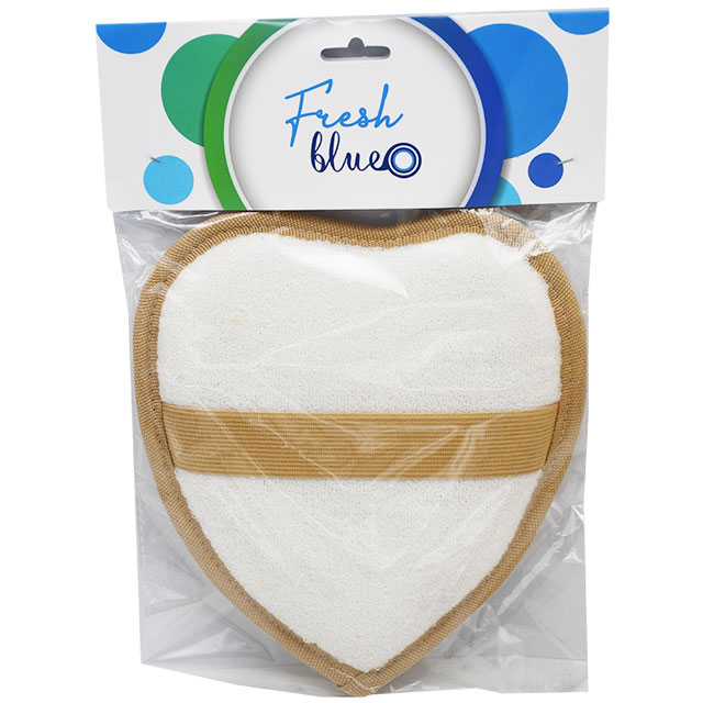 Fresh Blue Heart Loofah/Fb8012 image number 0