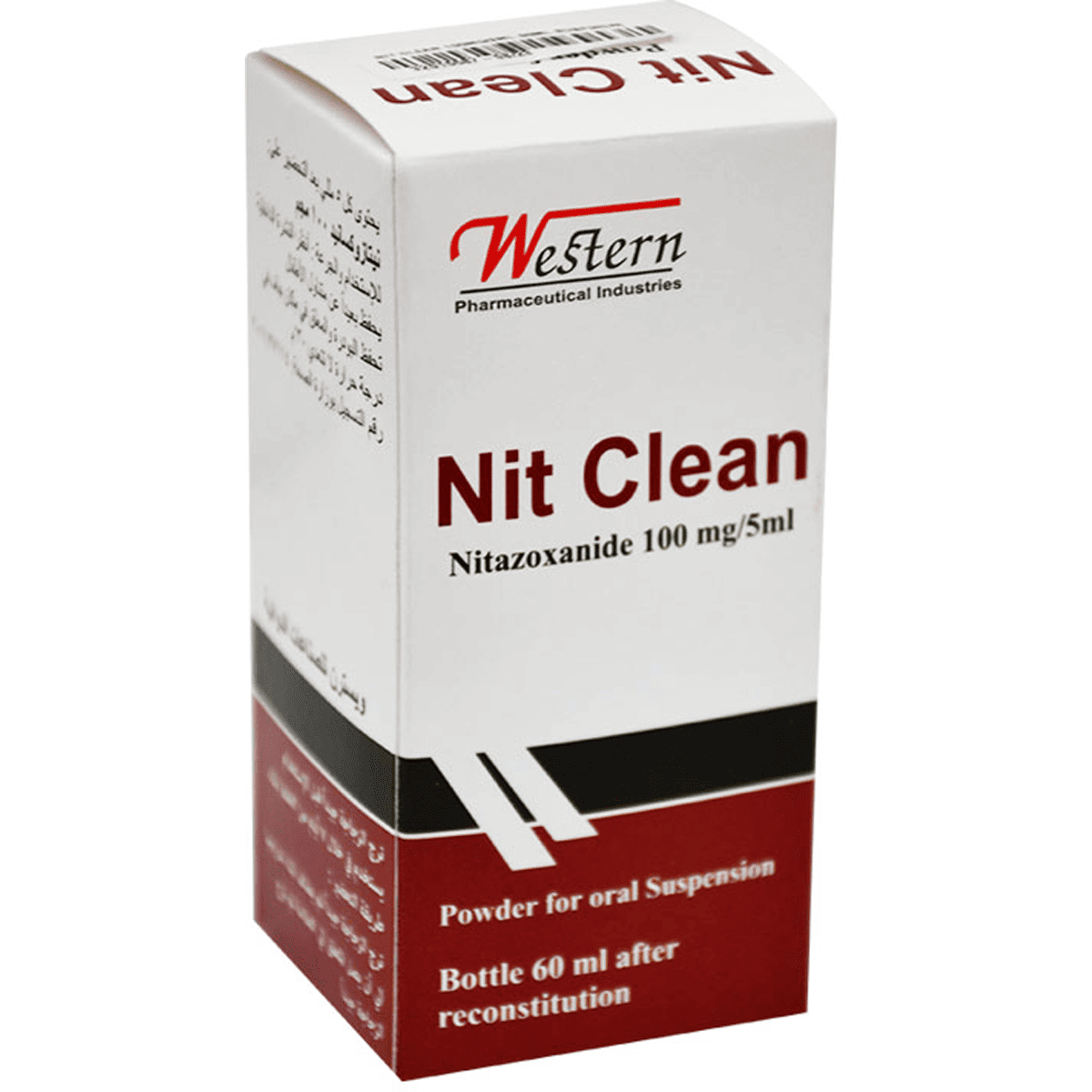 Nit Clean 100mg/5ml Suspension 60ml image number 0