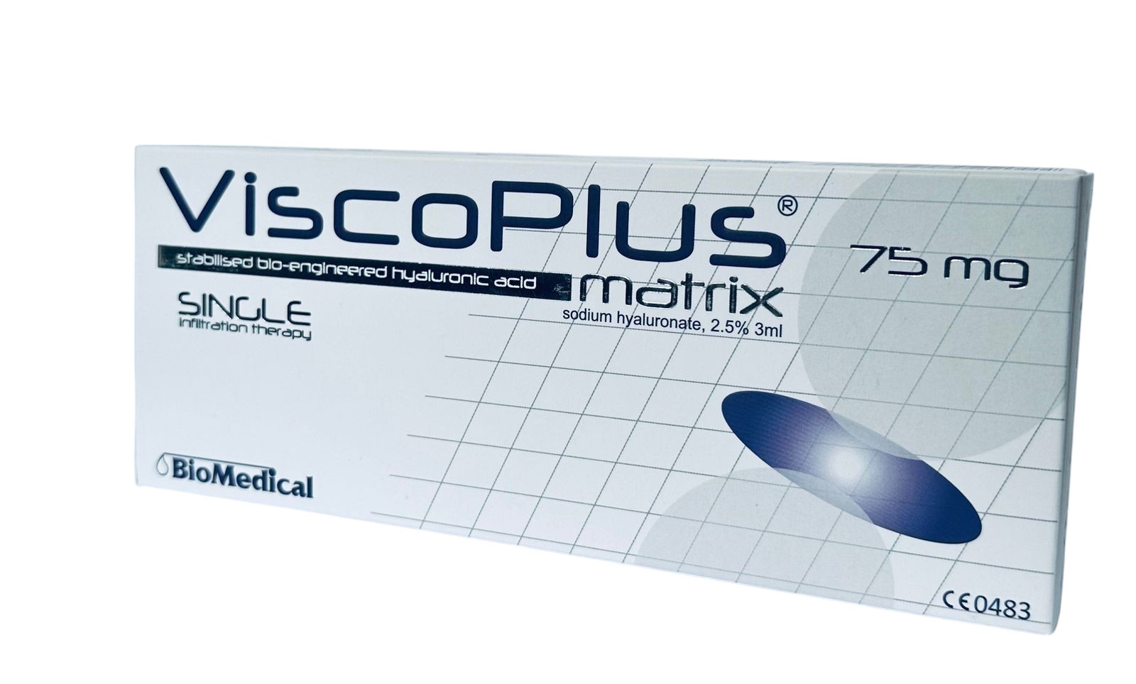 Viscoplus Matrix 75mg /3ml (2.5%) Prefilled Syringe image number 0