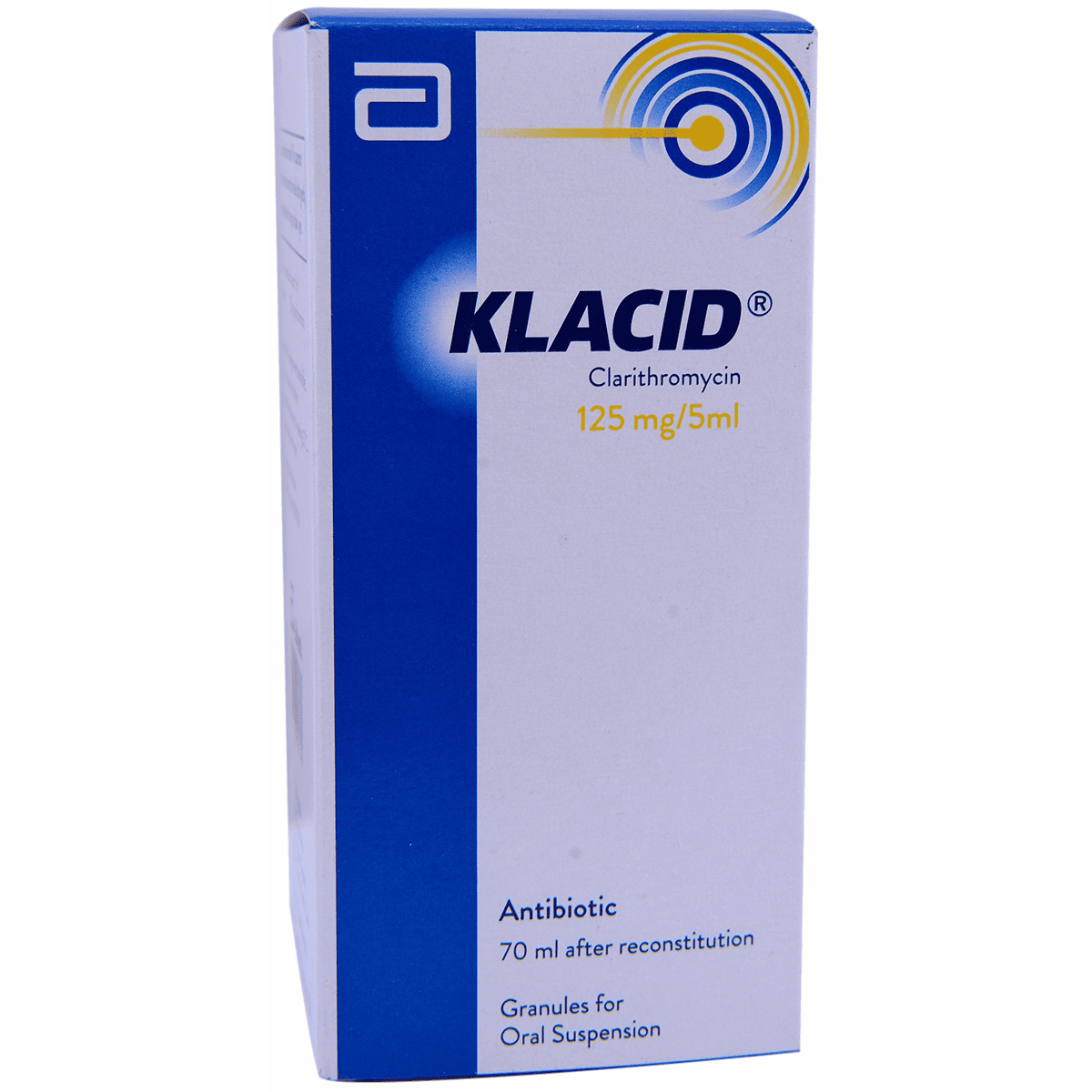 Klacid 125Mg/5ml (70ml) Suspension image number 0