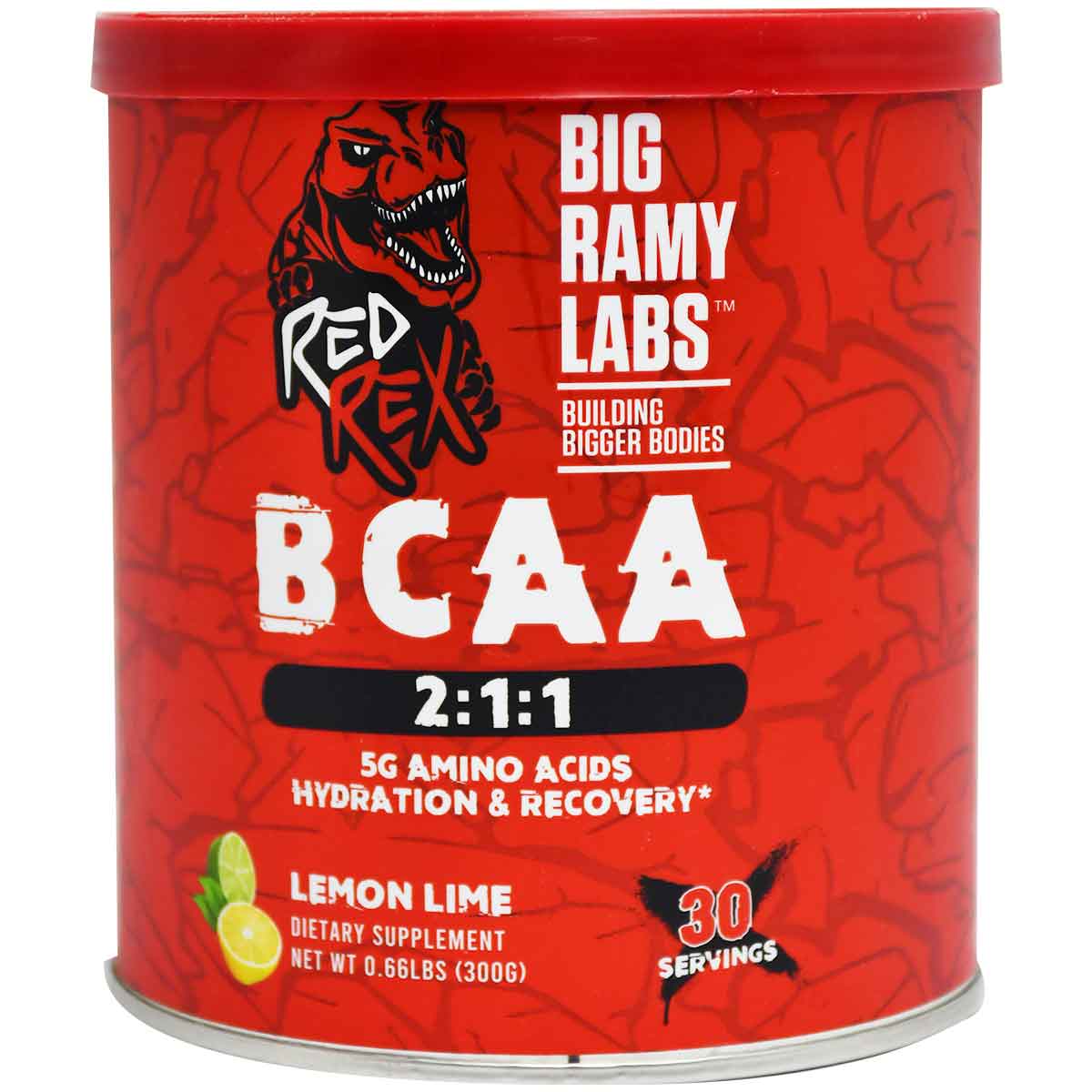 Red Rex Bcaa Lemon Lime 300gm image number 0