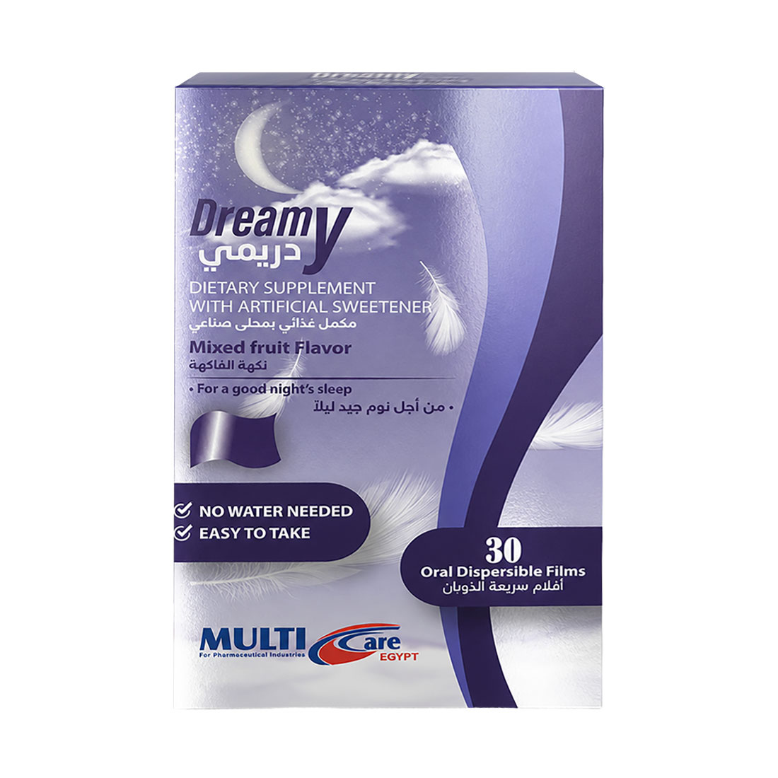 MultiCare Dreamy 30 Oral Dispersible Films image number 0