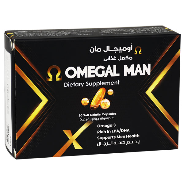 Omegal Man 30 capsules image number 0