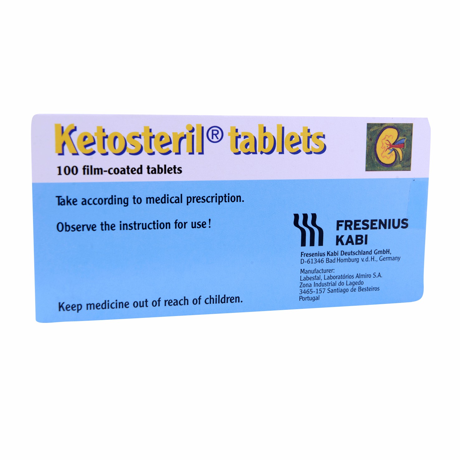 Ketosteril 100 Tablets image number 0