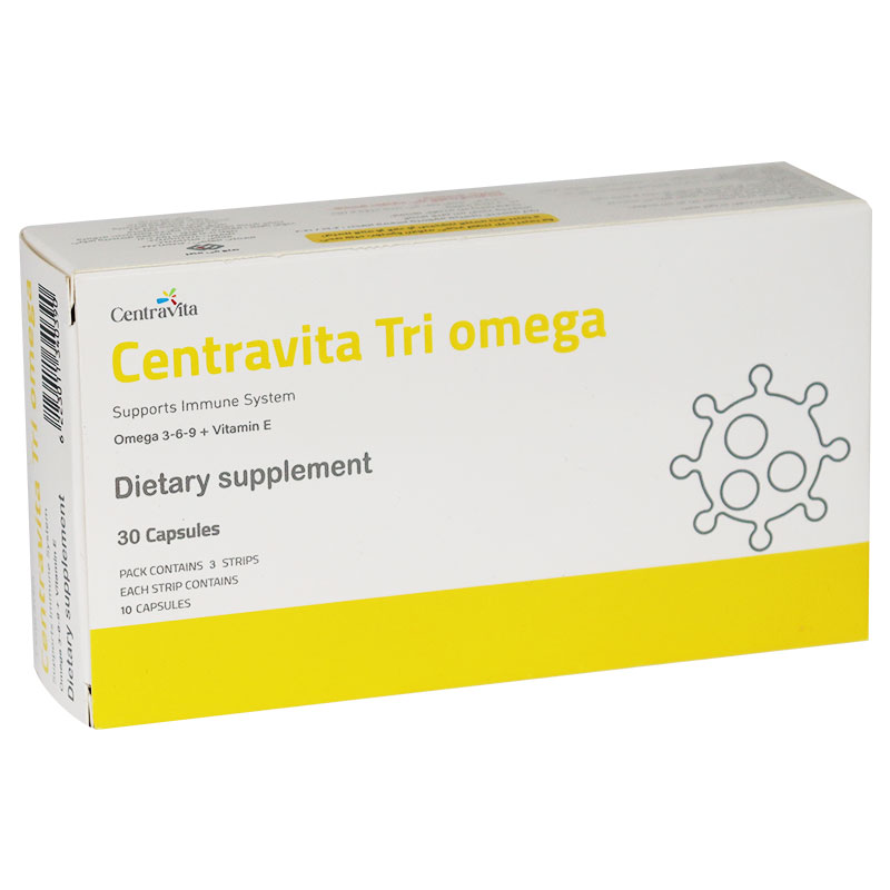 Centravita Tri Omega 30 Capsules image number 0