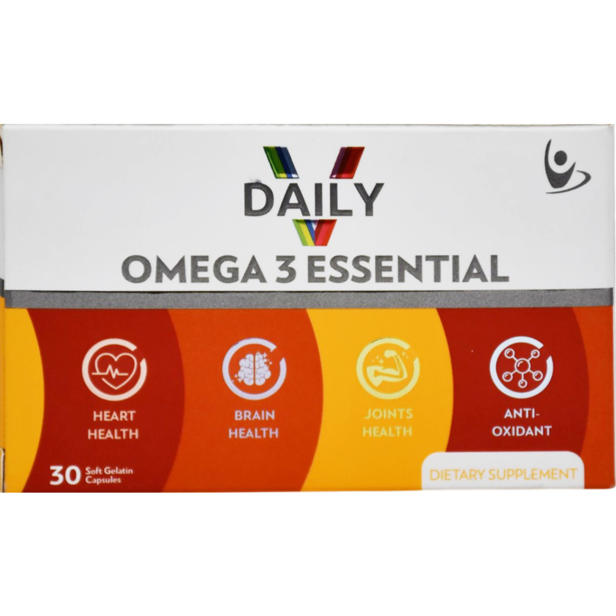 Daily V Omega 3 Essential 30 Soft Gelatin Capsules image number 0