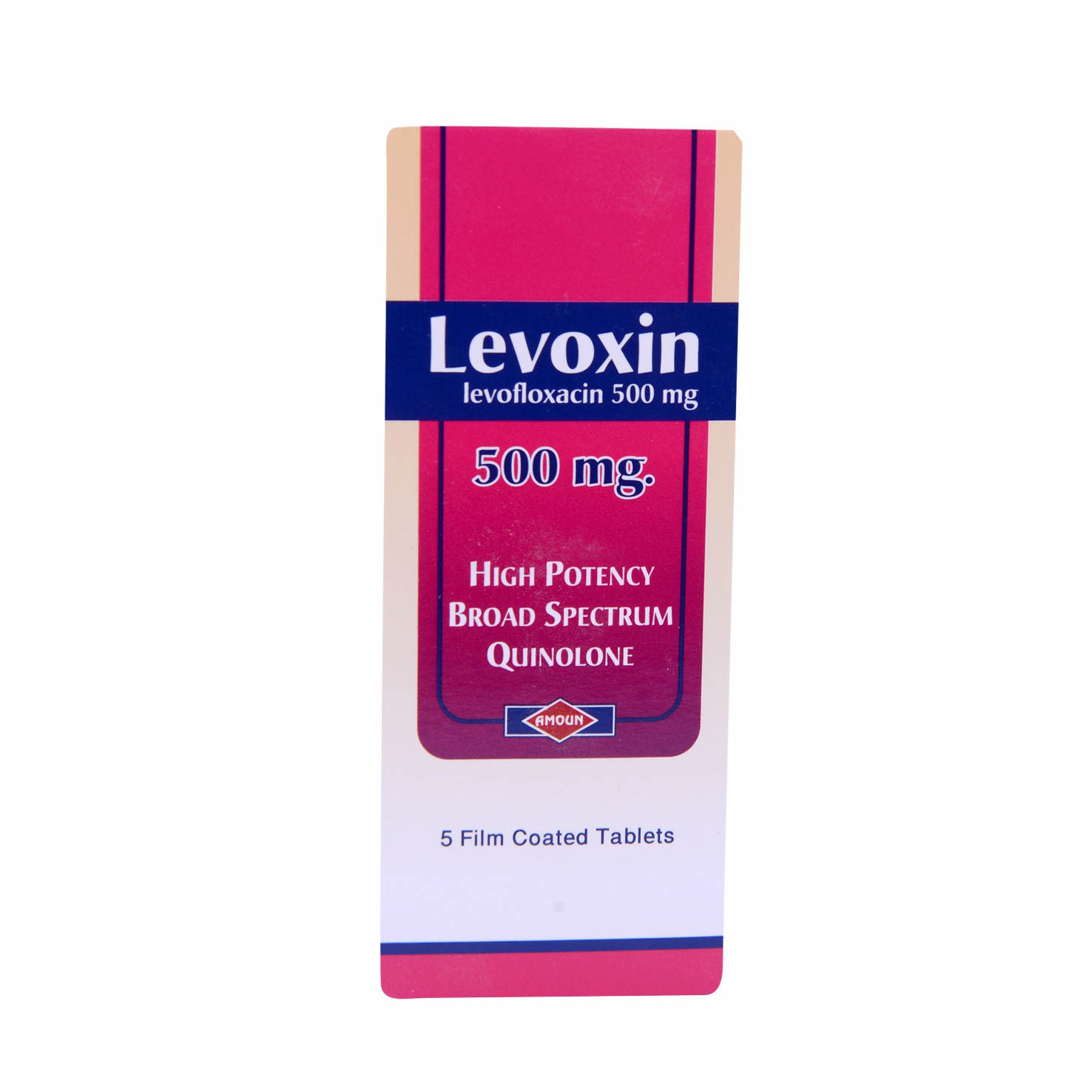 Levoxin 500mg 5 Tablets image number 0