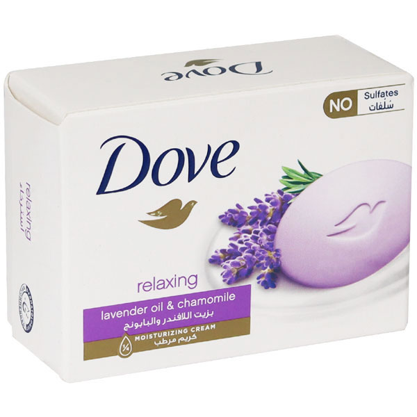 Dove Relaxing Bar Soap 90gm image number 0