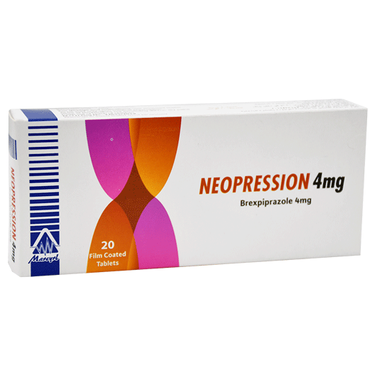 Neopression 4mg 20 Film Coated Tablet image number 0