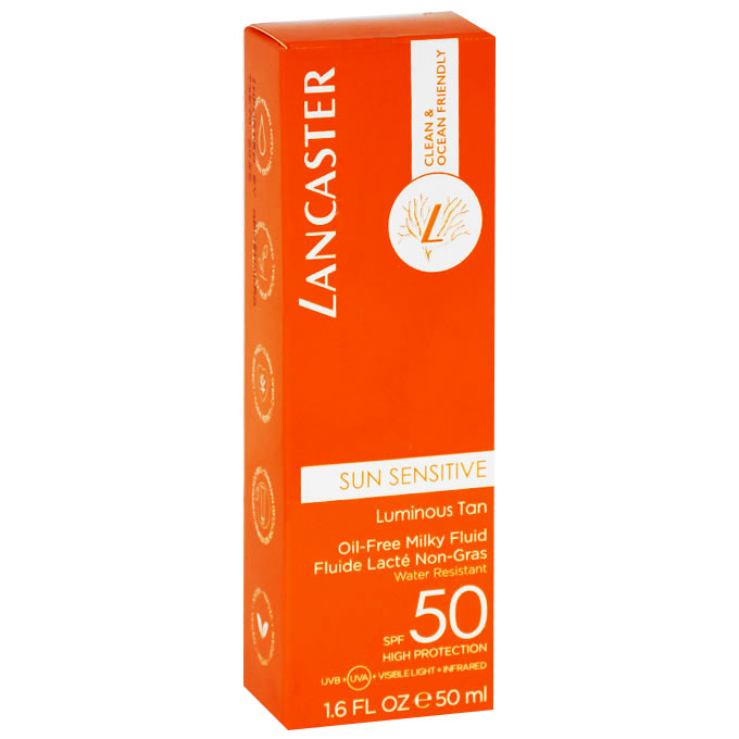 Lancaster Sun Sensitive Oil Free Milky Fluid Spf(50) 50ml image number 0