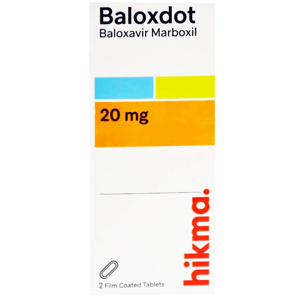 Baloxdot 20 mg 2 Tablets image number 0