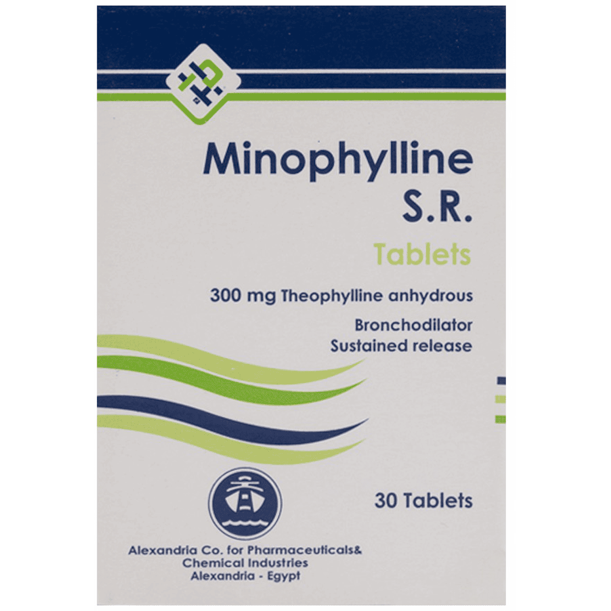 Minophylline 300mg SR (Sustained Release) 30 Tablet image number 0