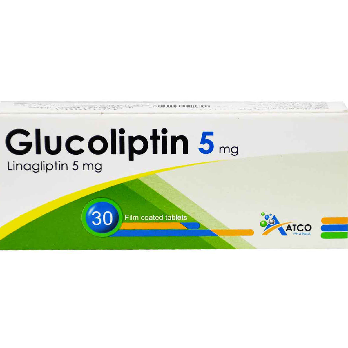 Glucoliptin 5 mg 30 Film Coated Tablets image number 0