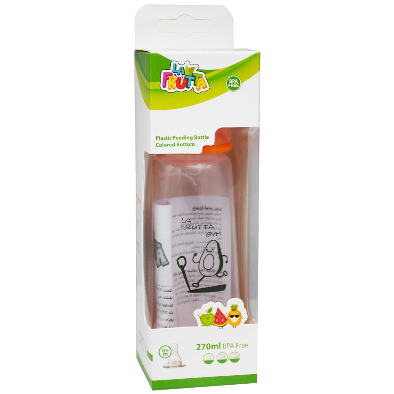 La Frutta Plastic Feeding Bottle (0 Month+) 270ml/22049 image number 0