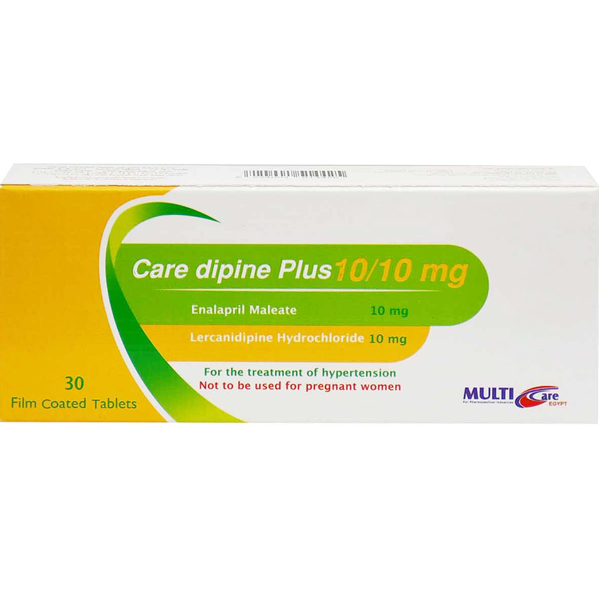 Care Dipine 10/10 mg 30 Film Coated Tablets image number 0