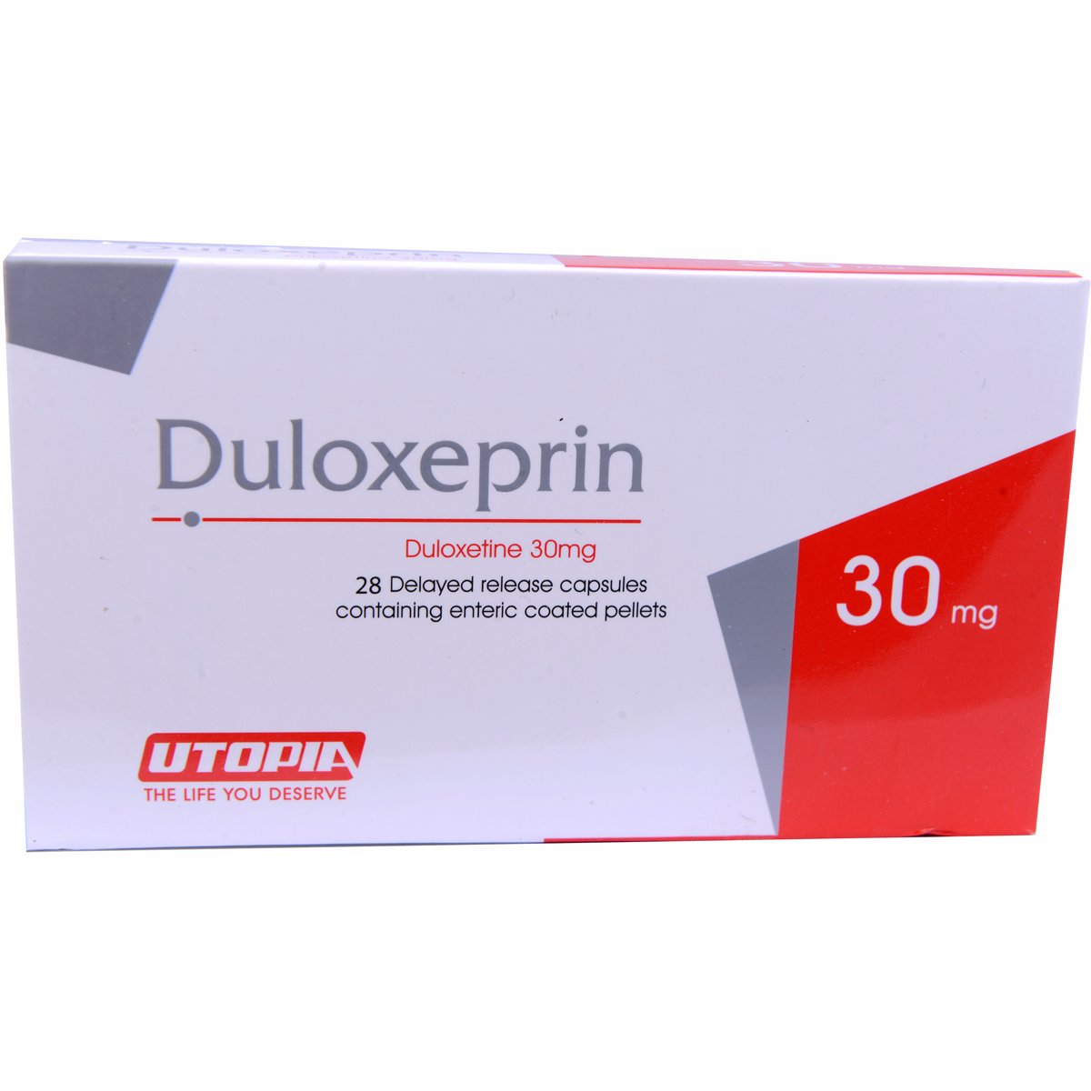 Duloxeprin 30mg DR (Delayed Release) 28 Capsules image number 0