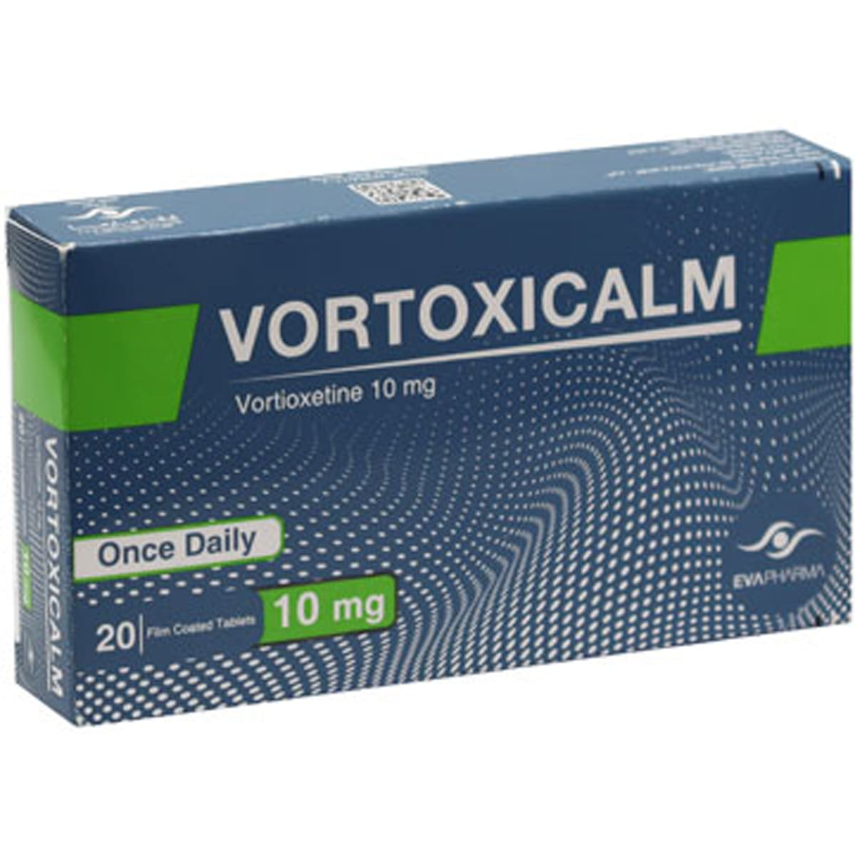Vortoxicalm 10mg 20 Film Coated Tablets image number 0