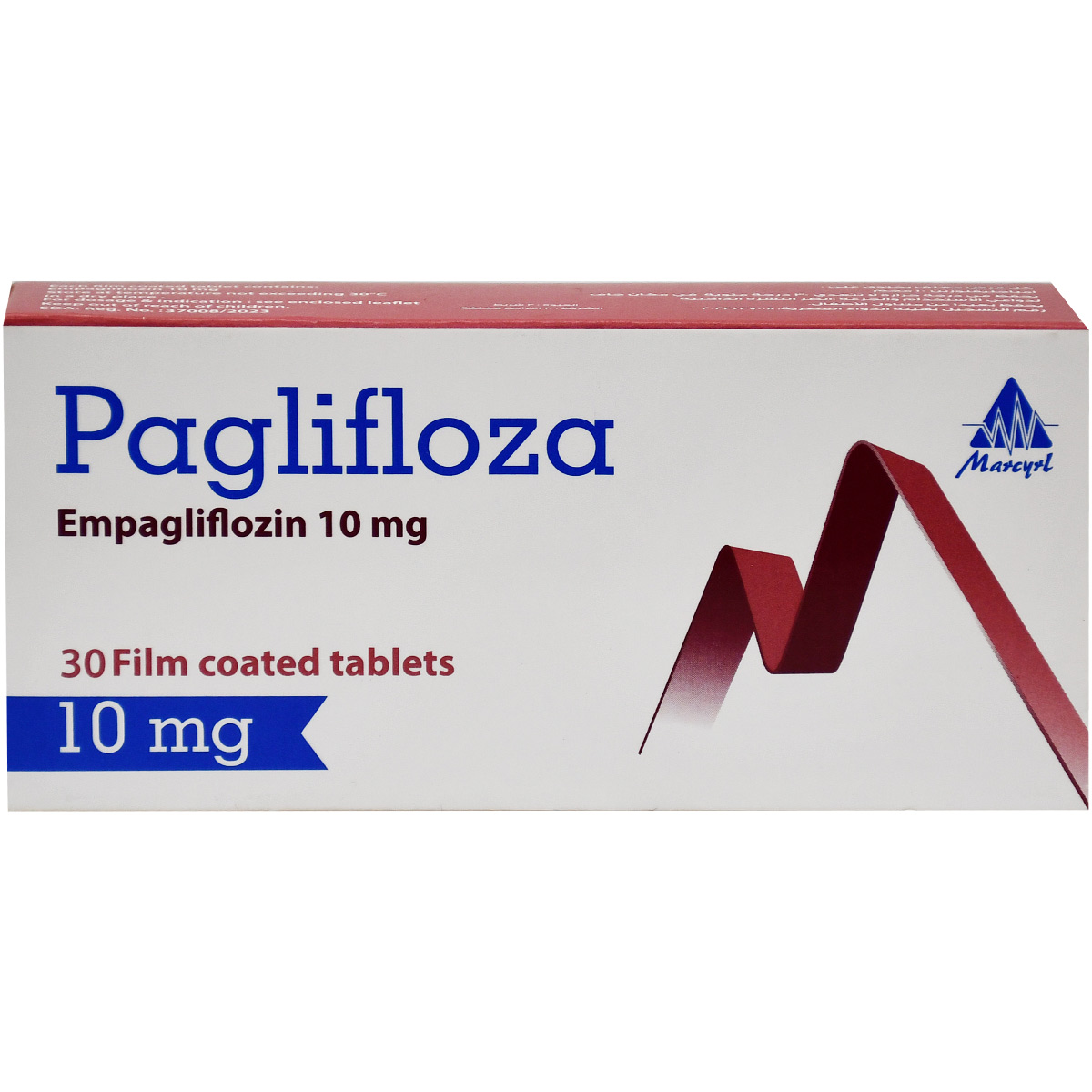Paglifloza 10 mg 30 Film Coated Tablets image number 0