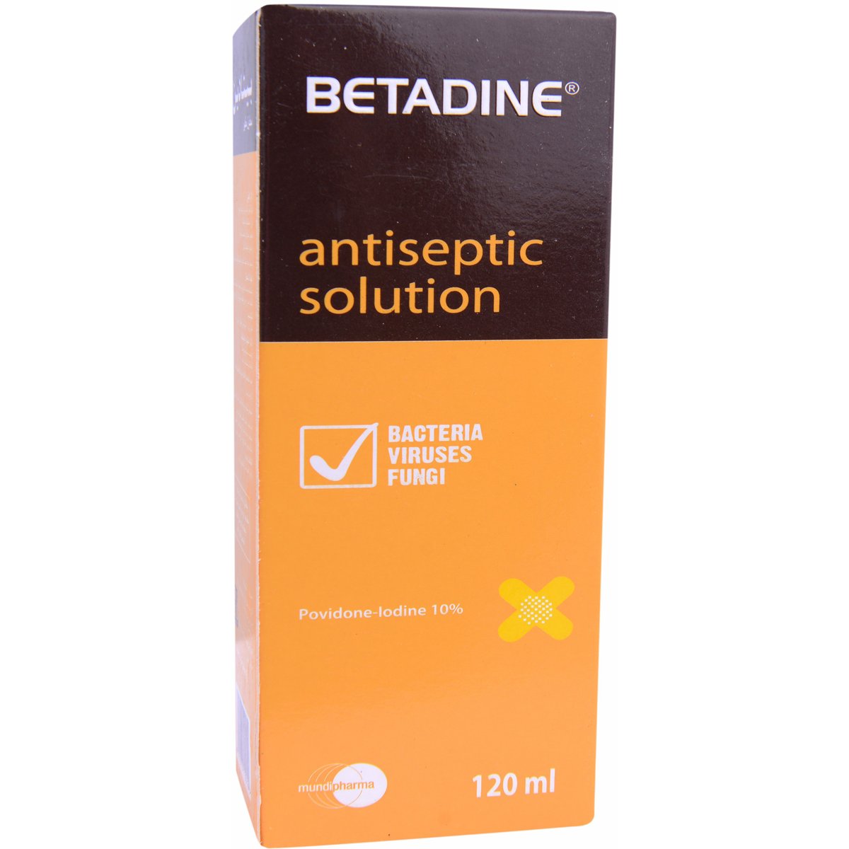Betadine Antiseptic 10% 120ml Solution image number 0