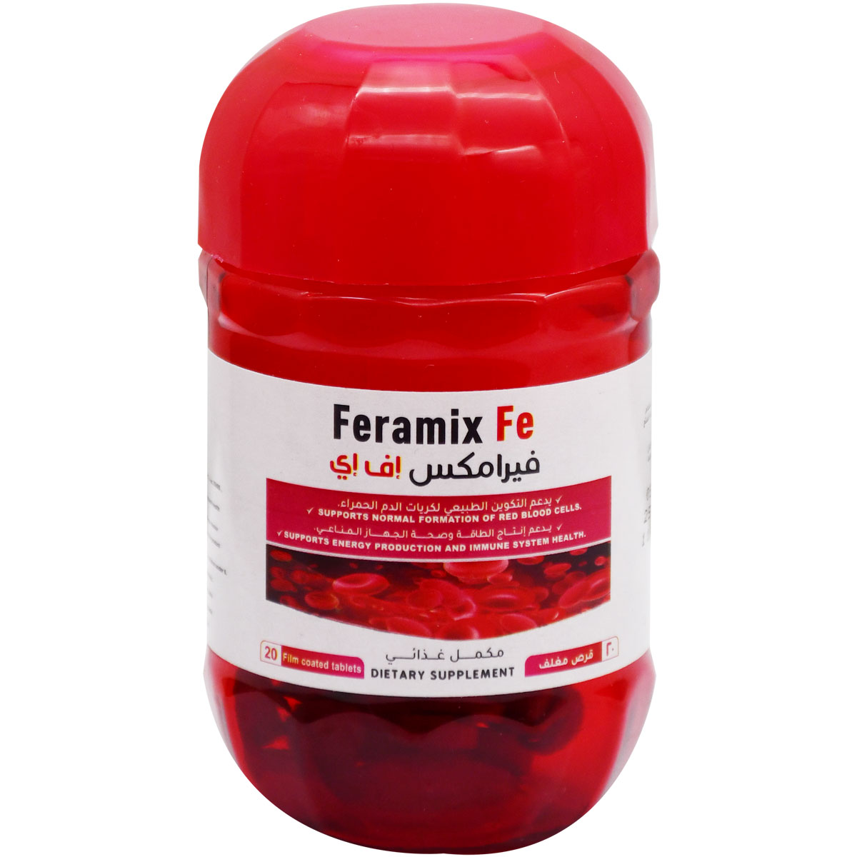 Feramix Iron 20 Film Coated Tablets image number 0