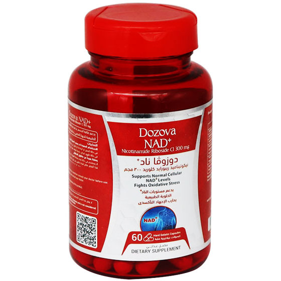 Dozova Nad+ 300mg 60 Hard Gelatin capsules image number 0