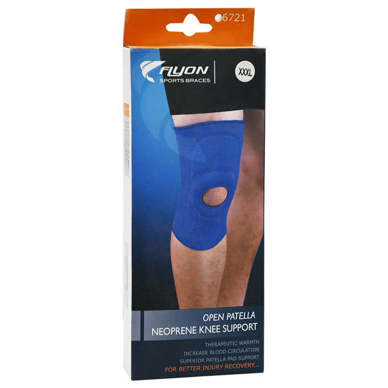 Flyon Neoprene Open Knee Support (3X-Large) 6721 image number 0