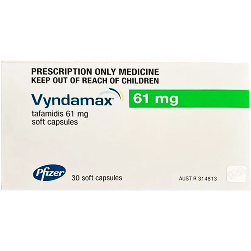 Vyndamax 61mg 30 Soft Gelatin Capsules image number 0
