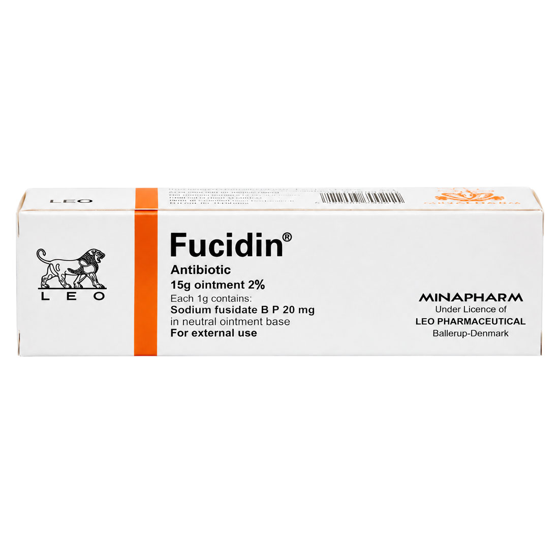Fucidin 2% Ointment 15gm image number 0