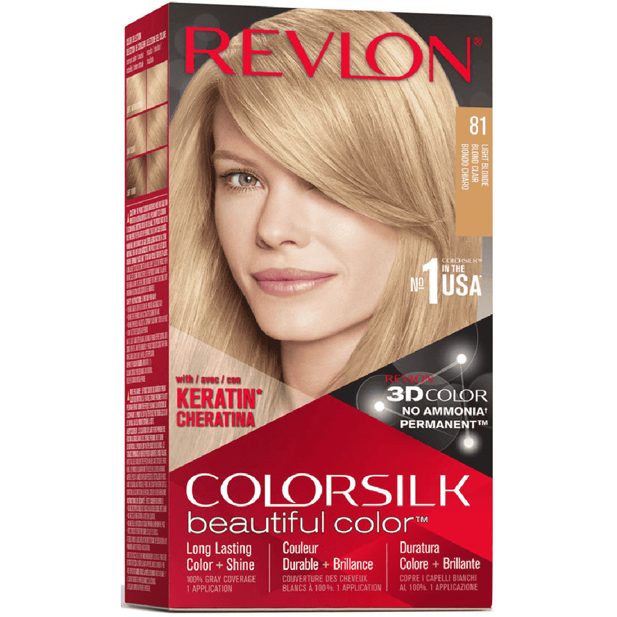 Revlon Colorsilk Light Blonde/81 image number 0