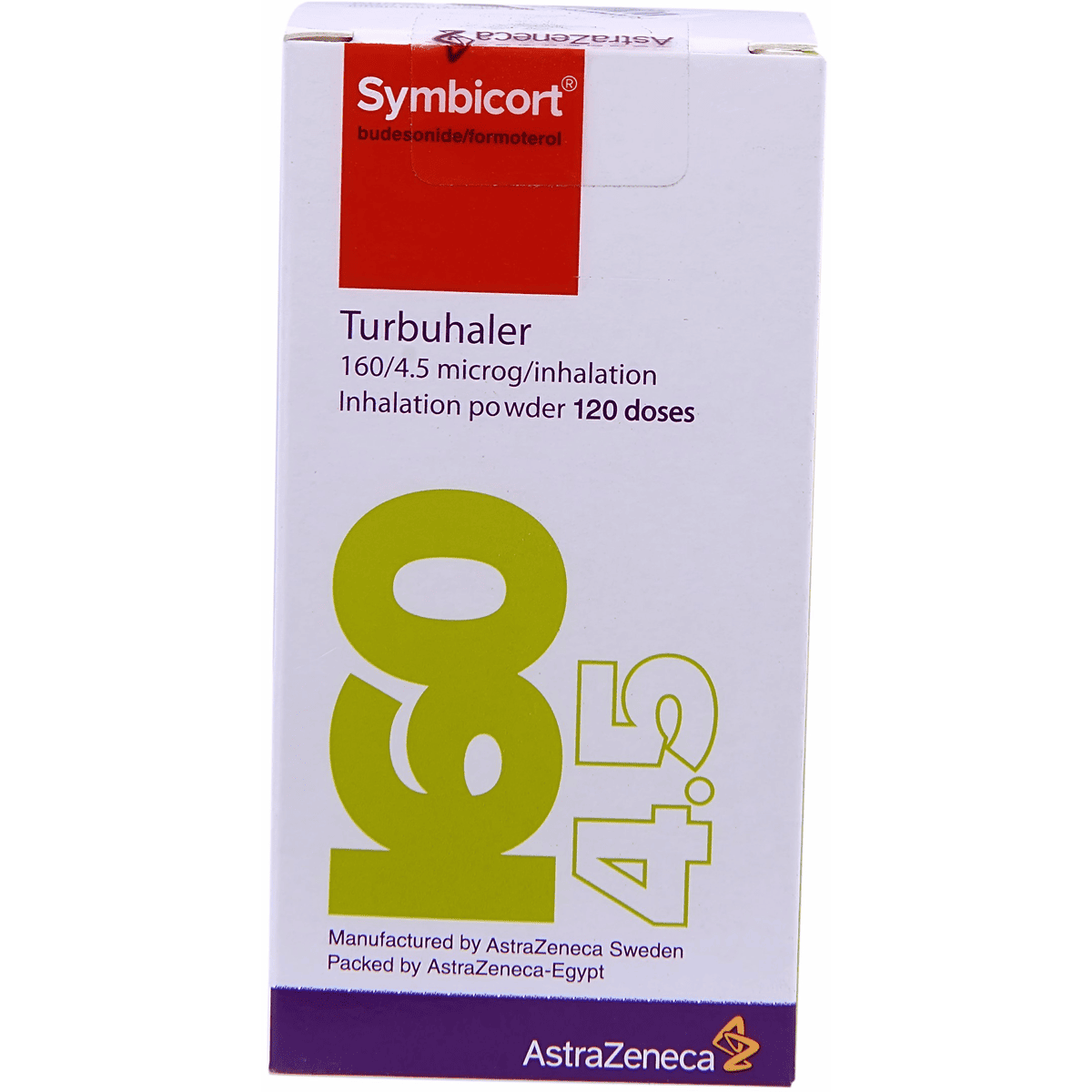 Symbicort 160/4.5mcg 120Dose Turbuhaler image number 0