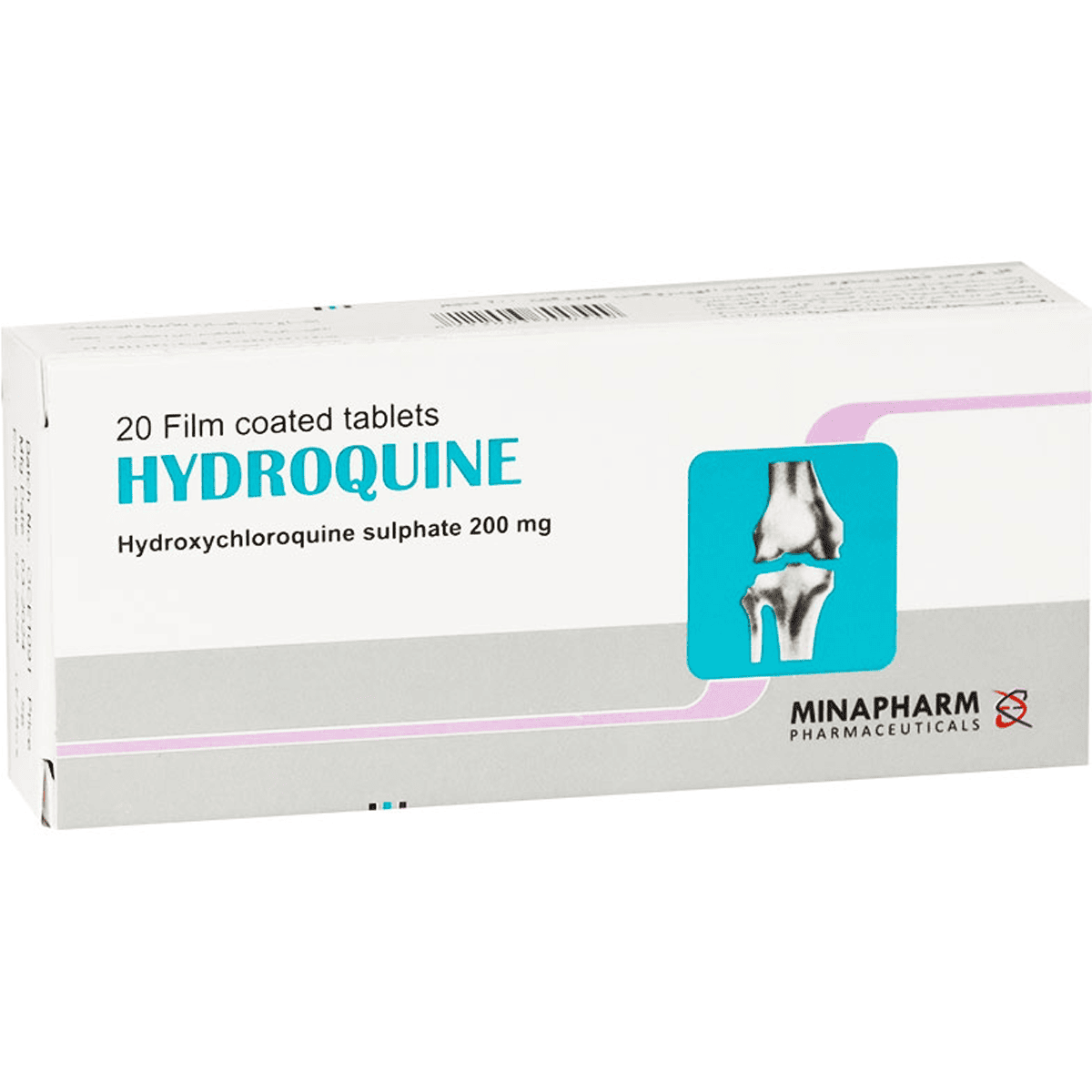 Hydroquine 200mg 20 Tablets image number 0