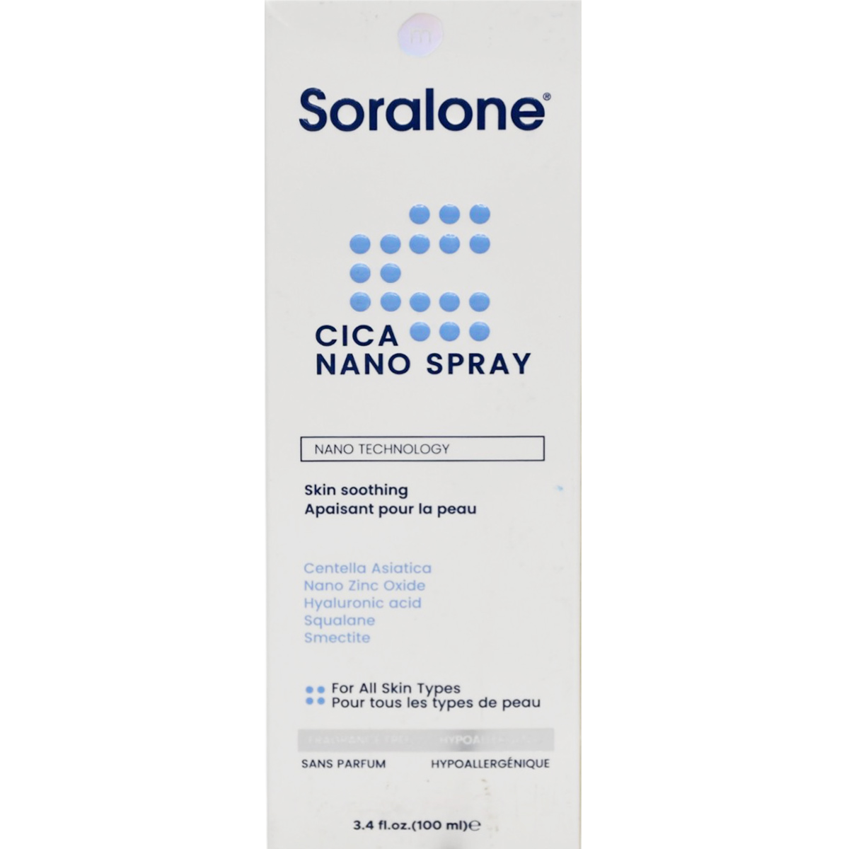 Soralone Cica Nano Skin Soothing Spray 100 ml image number 0