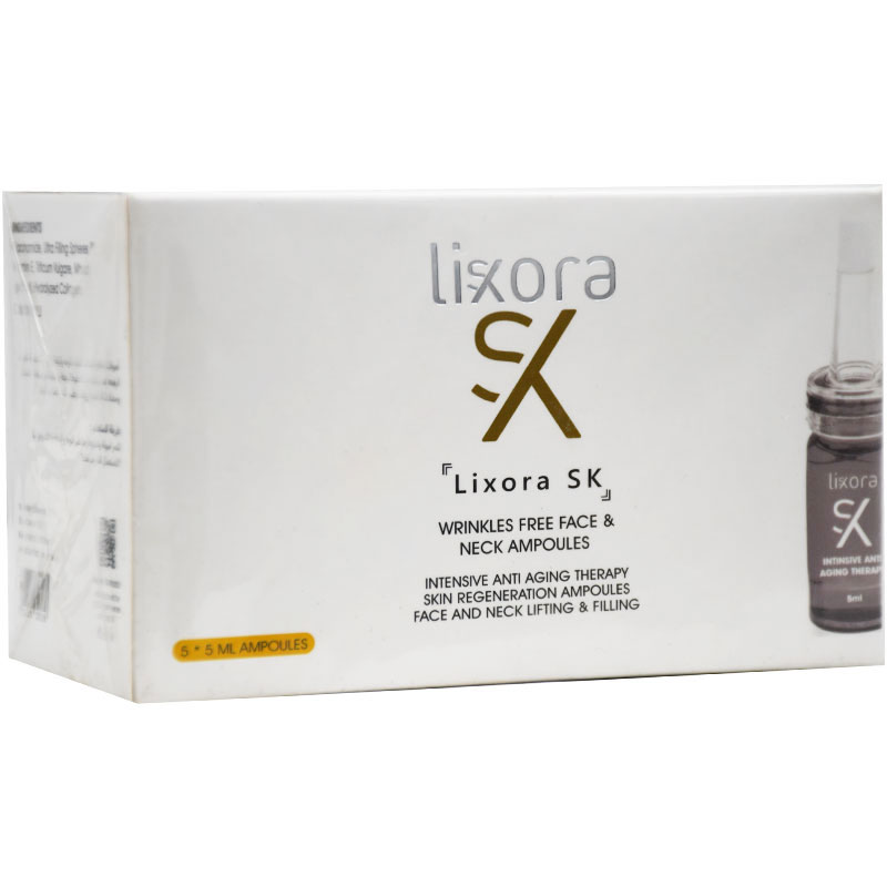 Lixora Sk Wrinkle Free Face And Neck Ampoules 5*5ml image number 0