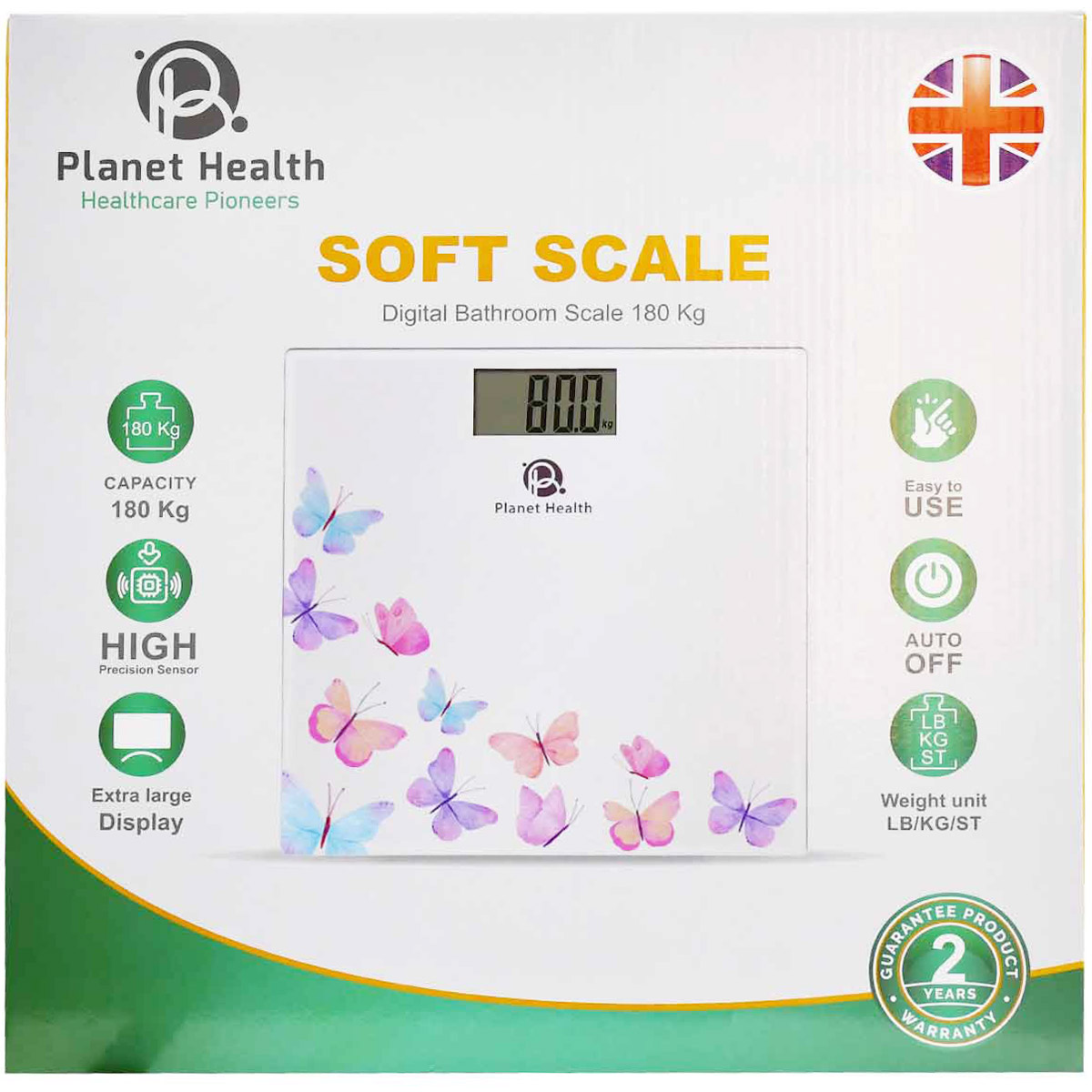 Planet Health Soft Scale 180 Kg/AXD-SC603 image number 0